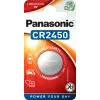 Батарея  PANASONIC CR2450,  Blister*1,  Panasonic,  CR-2450EL/1B 