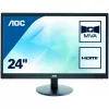 Monitor 23.6 1920x1080 AOC M2470SWH MVA VGA,  HDMI SPK VESA