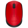 Mouse wireless  LOGITECH M171 Red 