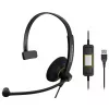 Наушники с микрофоном  SENNHEISER
 SC 30 USB Mono 