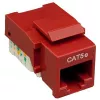 None  Fantastic Keystone Jack RJ-45 cat.5E,  KJ5-01,  110 Type,  Red 