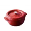 Statie de lucru   Fissler Oala,  fonta rotunda,  rosie D19,  2L ARCANA 