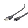 Cablu USB Type-C, USB2.0,  AM, CM Cablexpert CCP-USB2-AMCM-1M 1.0 m,  Black