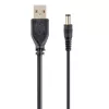 Cablu USB AM,  power 3.5mm,  USB2.0 Cablexpert CC-USB-AMP35-6 1.8 m,  Black