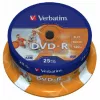 DVD Disc  VERBATIM DataLifePlus DVD+R AZO 4.7GB 16X MATT SILVER SURFAC - Spindle 25pcs. (43500) 