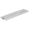 M.2 SATA SSD Enclosure Kit TS-CM80S USB3.1, Lightweight Durable Aluminum 