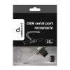 Cablu  GEMBIRD CableExpert CCDB9RECEPTACLE DB9 COM port receptacle on bracket housing,  25cm -  