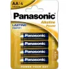 Батарея AA PANASONIC ALKALINE Power,  LR6REB/4BPR 4pcs