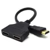 Кабель видео  Cablexpert Cable HDMI  Passive dual port cable,  Black,  Cablexpert,  DSP-2PH4-04 -  