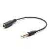 Cablu audio  Cablexpert Adaptor 4-pin male jack L-R-GND-MIC to 4-pin female jack L-R-MIC-GND 