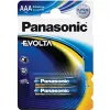Baterie  AAA PANASONIC EVOLTA,  LR03EGE/2BP 2pcs