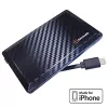 Baterie externa universala 1400mAh Tuncmatik Energycard  1400-‐Micro USB Black,  Apple ‐certified (MFi) 
