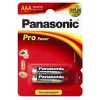 Батарея  PANASONIC PRO Power AAA Blister *2,  Alkaline,  LR03XEG/2BP 