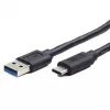 Cablu USB Type-C,  USB3.0,  AM, CM SVEN CCP-USB3-AMCM-6-W 1.8 m,  White