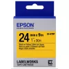 Cartus  EPSON 24mm/9m Pastel,  Black/Yellow,  LK-6YBP C53S656005 
