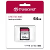 Card de memorie SDXC 64GB TRANSCEND TS64GSDC300S Class 10, UHS-I, U3