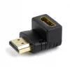 Адаптер  APC Adapter HDMI  M to HDMI F 90 degrees,  Cablexpert A-HDMI90-FML -  