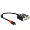 Adaptor  APC Adapter USB TYPE C to DVI FEMALE,  4KX2K 30HZ,   APC-631003 