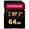 Card de memorie SDXC 64GB TRANSCEND TS64GSDC700S Class 10,  UHS-II,  U3