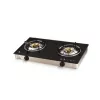 Aragaz de masa 2 arzatoare,  Sticla calita,  Mecanica,  Aprindere electrica,  Negru WOLSER WL-C02 GL 