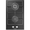 Plita incorporabila cu gaz 2 arzatoare,  Sticla calita,  Aprindere electrica,  Negru WOLSER WL-6200 GT IC 