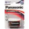 Батарея  PANASONIC Crona 9V EVERYDAY Power Blister*1,  Alkaline,  6LR61REE/1BR 