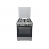 Aragaz combinat 65 l, 4 arzatoare, Aprindere electrica, Curatare traditionala, 60 cm, Inox, Negru SNAIGE FGE 6405 XM 