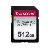 Карта памяти SDXC 512GB TRANSCEND TS512GSDC300S Class 10,  UHS-I,  U3