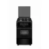 Aragaz 55 l,  4 arzatoare,  Aprindere electrica,  Grill,  Curatare traditionala,  50 cm,  Negru ZANETTI Z5000 GBL 
