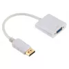 Adaptor DP-VGA GEMBIRD A-DPM-VGAF-02-W DisplayPort to VGA adapter cable,  White