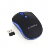 Mouse wireless  GEMBIRD MUSW-4B-03-B Black/Blue 