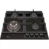 Plita incorporabila cu gaz  TORNADO TR4033 BLACK GLASS 