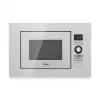 Микроволновая печь встраиваемая 20 l,  800 W, 1000 W,  Control electronic,  Grill, Inox MIDEA AG820BJU-WH 