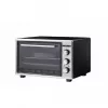 Cuptor electric 43 l, 1300 W, Grill, Timer, Curatare traditionala, Negru, Inox WOLSER WL-45 ML Black INOX 
