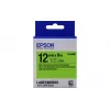 Картридж струйный  EPSON 12mm/9m,  Fluor Blk/Green,  LK4GBF C53S654018 
