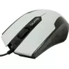 Mouse Qumo M14 White, Optical,1000 dpi, 3 buttons, Ambidextrous, USB