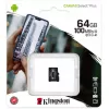 Карта памяти MicroSD 64GB KINGSTON Canvas Select Plus SDCS2/64GBSP Class10,  A1,  UHS-I
