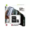 Карта памяти MicroSD 128GB KINGSTON Canvas Select Plus SDCS2/128GB Class10, A1, UHS-I, SD adapter