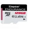 Карта памяти MicroSD 128GB KINGSTON HIGH ENDURANCE SDCE/128GB Class10,  A1,  UHS-I,  FC,  SD adapter