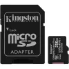 Карта памяти MicroSD 256GB KINGSTON Canvas Select Plus SDCS2/256GB Class10,  A1,  UHS-I,  SD adapter