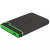 Ext HDD 2.5 2.0TB Transcend StoreJet 25M3C, Iron Gray, Rubber Shock-Resistant, 1T Backup (USB3.1/Type-C)