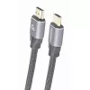 Cablu video  Cablexpert Blister retail HDMI to HDMI with Ethernet Cablexpert Premium series,   5.0m,  4K UHD
retail package - cooper cable - alumi 