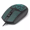 Mouse SVEN RX-70, Optical, 1200 dpi, 3 buttons, Ambidextrous, Backlight, Soft Touch , Black, USB