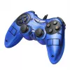 Gamepad Esperanza FIGHTER EGG105B Blue, Vibration Game Pad, 16 buttons, 2 sticks, Ergonomic design, 2 modes (analog and digital), Soft sweat-resistant surface coating, PC Win 7,8,10 compatible, USB