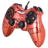 Gamepad Esperanza FIGHTER EGG105R Red, Vibration Game Pad, 16 buttons, 2 sticks, Ergonomic design, 2 modes (analog and digital), Soft sweat-resistant surface coating, PC Win 7,8,10 compatible, USB