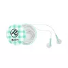 Earphones Tellur Berry Blue (TLL162192), with mic, wired, Jack 3.5 mm,16 ohm, 20Hz, 1.2 m, silicone