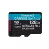 Карта памяти MicroSD 128GB KINGSTON Canvas Cangas Go Plus SDCG3/128GB Class10, UHS-I, U3, V30