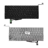 Tastatura laptop  APPLE Macbook Pro 15 A1286 (2008) w/o frame ENTER-big ENG/RU Black 