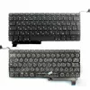Клавиатура для ноутбука  APPLE Macbook Pro 15 A1286 (2009-2012) w/o frame ENTER-big ENG/RU Black 