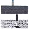 Tastatura laptop  ASUS X550 X552 R510 F550 F552 X750 F750 K550 S550 D552 A550 P550 R513 R505 F520 w/o frame ENTER-small ENG/RU Black 